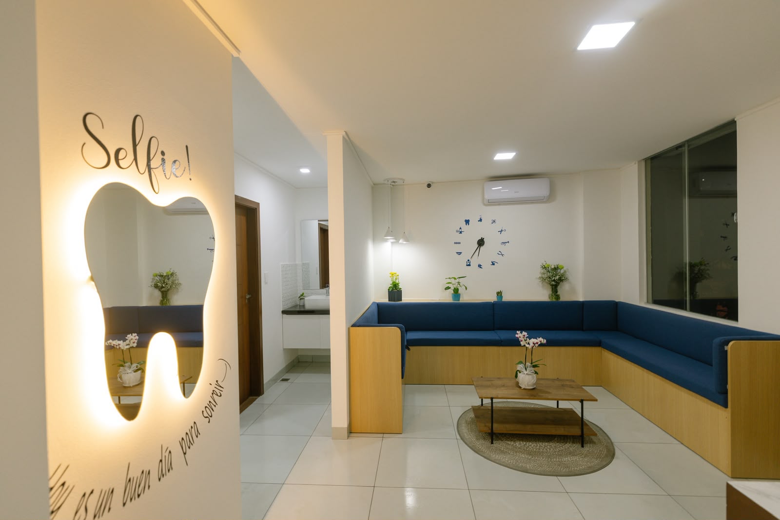 Sala de espera de Auralis Studio Dental